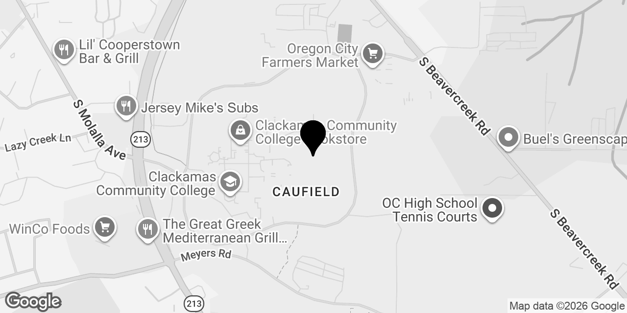 Map to Clackamas Repertory Theatre 