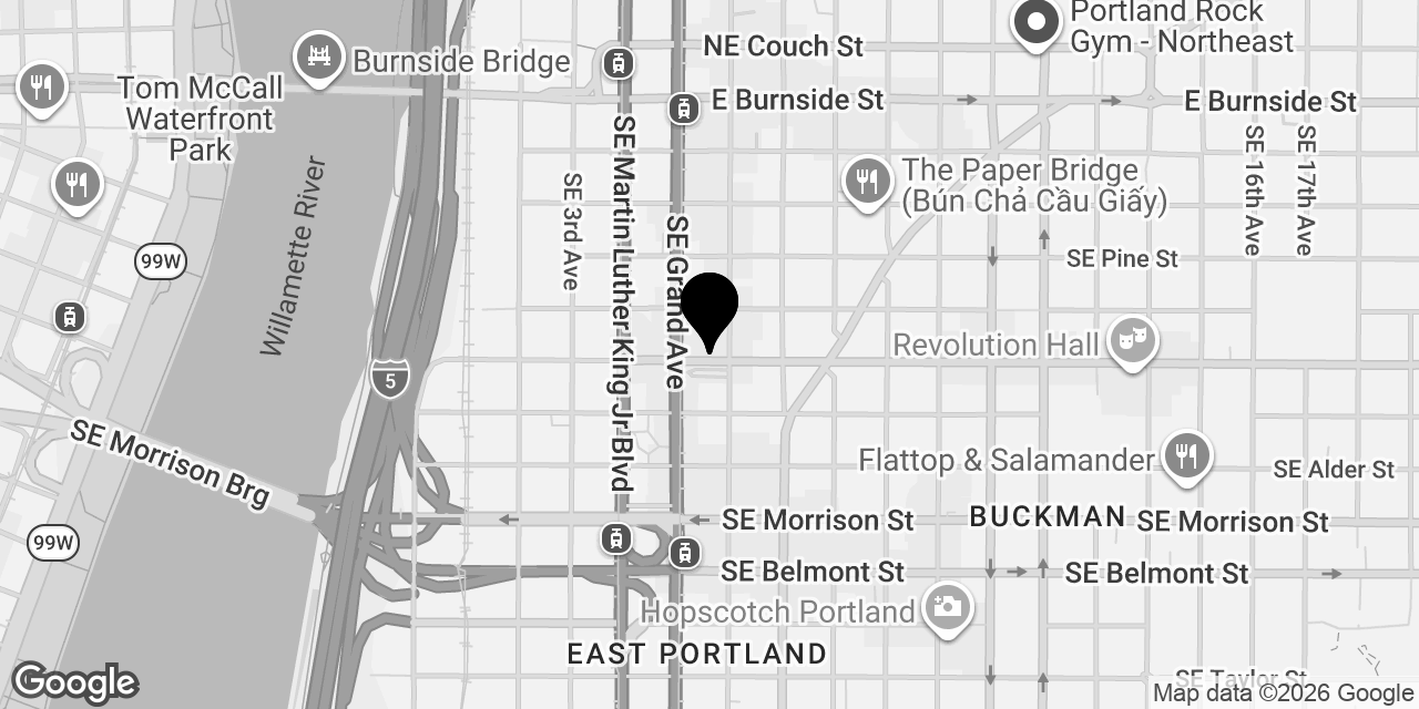 Map to Milagro Theatre